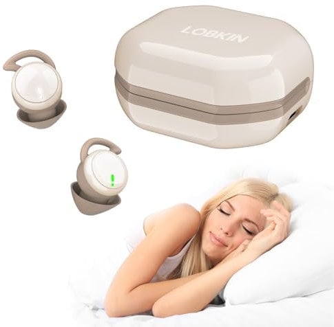 Ear Buds Sleep Headphones Sleep Earbuds for Side Sleepers Wireless Bluetooth 5.3 Mini Invisible Ultra-light Earphones In Ear Headsets with Mic Noise Blocking Comfortable Fit for Sleep Workout Sports