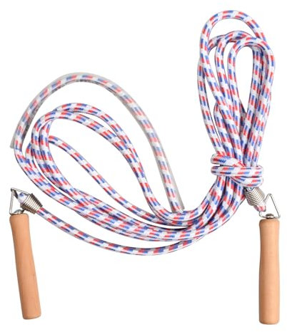 YILANJIN Cuerda para Saltar 7M, Cuerda de Saltar para Varios Jugadores, Corda para Saltar con Mango de Madera, Comba de Deporte, Salto Cuerda Multijugador, Cuerdas para Saltar en Equipo