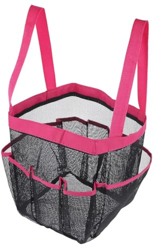 COLLBATH Netz-duschtasche Aus Große Kapazität Mit Griff Leichte Strandtasche Für Badezimmerorganisation Für Reisen Und Camping