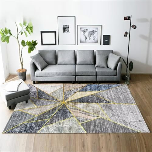 WQMMD Home Design Modischer, einfacher, Rutschfester, waschbarer und schmutzabweisender Hotelbüroteppich deko mädchenzimmer Multicolor Balkon deko deko Zimmer Tumblr weicher Teppich 40X60CM