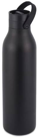 Circular&Co Recycled Stainless Steel Water Bottle 1L – Coated Ink Black – Leakproof, Eco-Friendly & Insulated