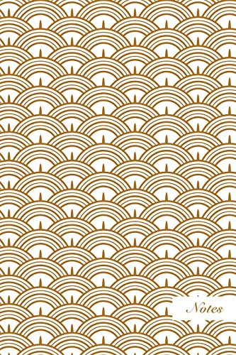 Notes: 6x9 Unruled Blank Notebook Chinese Golden Dragon Scale Skin Pattern Cover. Matte Softcover Note Book Journal