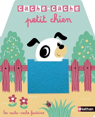 Cache-cache petit chien - Livre matière - éveil - Dès 6 mois