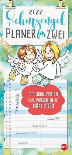 Schutzengel Planer für zwei Kalender 2022