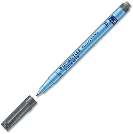 Folienstift Lumocolor correct F sw, 1 Stück