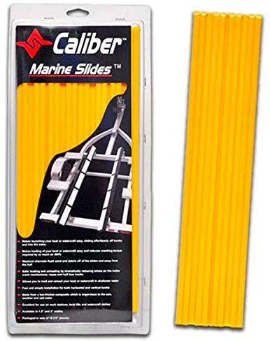 Caliber Marine Anhänger Bunk Slides gelb