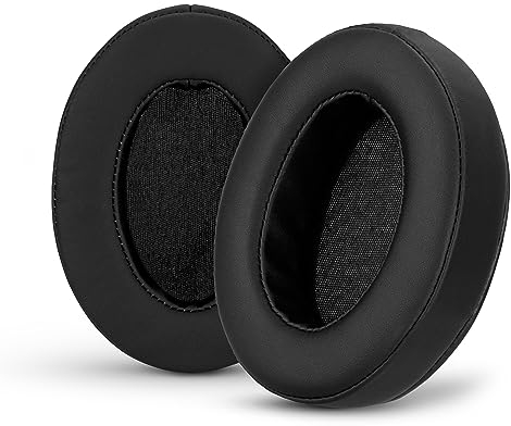 Brainwavz, Ersatz-Ohrpolster aus Memoryschaum, geeignet für viele Kopfhörer: AKG, Hifiman, ATH, Philips, Fostex, Grado, Sony Ear Pad L Schwarz