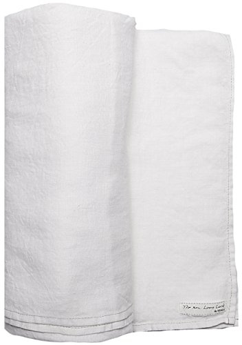 Himla Tischdecke Sunshine - 145x330 cm - Farbe: White (weiß) - 100% Leinen