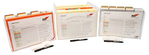MAPPEI B.O.S.S Arbeitsplatz-Organisation komplett - Aufgaben, Termine, Doku - Set in Acryl und PP