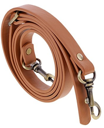 Fenteer Tragegurt Schultergurt Schulterriemen Trageriemen Damentasche Taschengurt, Braun + Bronze