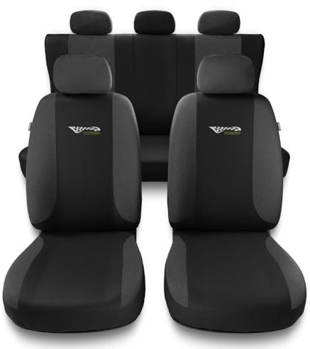 Mossa - Universal Sitzbezüge Auto kompatibel mit Ford Focus I, II, III, IV (1998- ) - Autositzbezüge Schonbezüge für Autositze - TG-G