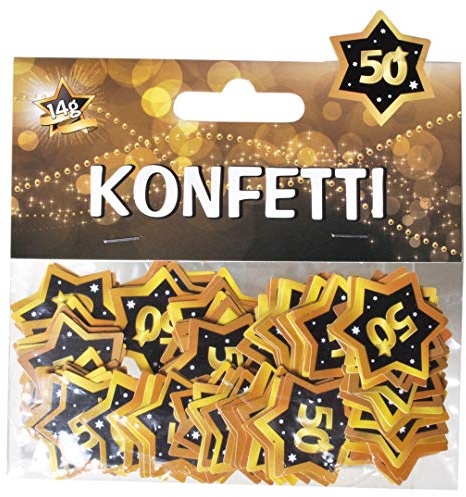 Udo Schmidt 13014 - Konfetti - 14g - Zahl: 50