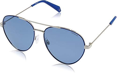 Polaroid Unisex Pld6055S-PJPC3 Sunglasses, PJP/C3 Blue, 59