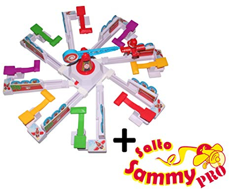 Komplettset Drunken Louie Tuned by Salto Sammy Pro Bierhuhn für Looping Louie 8 Spieler (Blau)