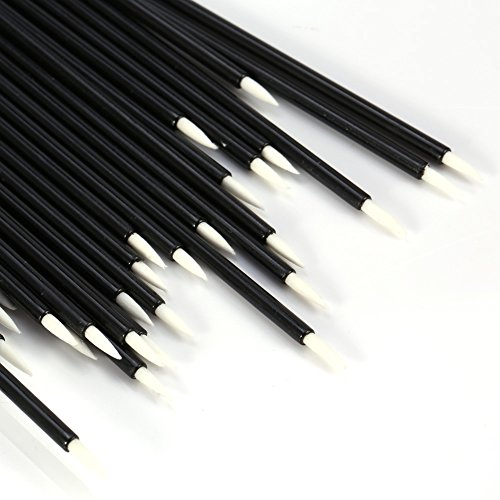 Pinceau de maquillage jetable, pinceau utile 150Pc souple pour les yeux et les lèvres, mini-applicateur de rouge à lèvres Eyeline, ensemble de pinceaux de maquillage