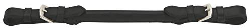 Kerbl 32223 Anfassriemen Rund Genäht Schwarz, 1 Stück (1er Pack)
