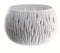 Prosperplast BOWL SANDY de plástico CON depósito en color Blanco, 13,6 (alto) x 18 (ancho) x 18 (profundo) cms