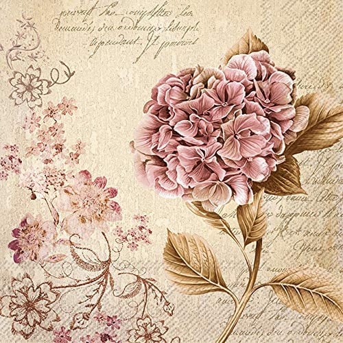 Boston International IHR Lunch Paper Napkins, 6.5 x 6.5-Inches, Heloise