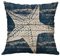 Xmiral Kissenbezüge Kissenhüllen Ozean Tier Meerestier Gedruckte Polyester Kopfkissenbezug(D,60 x 60cm)