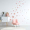 Sticker Planche De Forme Enfant - Etoiles - Planche de 50 stickers - Masking Tape - Vieux Rose - Satiné - Adhésifs