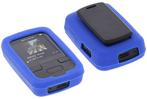 foto-kontor Hülle kompatibel mit Victure M3 MP3 Tasche Silikon Schutzhülle Gummi blau