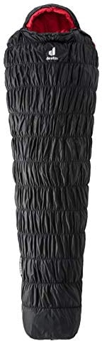 deuter Exosphere 0° Kunstfaser Schlafsack, black-fire