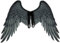 Stecto - Alas de plumas de ángel para adultos, alas de plumas creativas no tejidas, alas de ángel de Halloween en 3D, alas de hada, alas de cosplay de carnaval para fiestas de máscara.