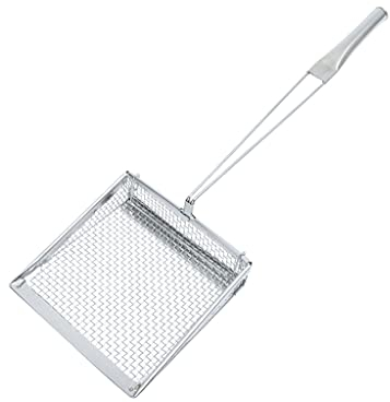 Square Mesh Fat Oil Skimmer Stainless Steel 20cm (20 Mesh)