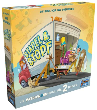 Lookout | Stapel & Stopf – Ein Patchwork Spiel | Familienspiel | Legespiel | 2 Spieler | Ab 6+ Jahren | 20 Minuten | Deutsch