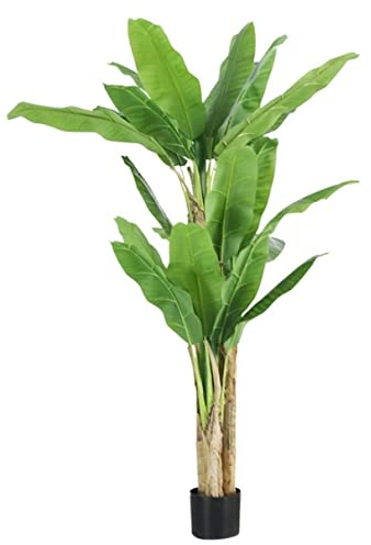 Kunstbaum Kunstpflanzen Künstlicher Baum Künstlicher Bananenbaum, Große Tropische Pflanzen, Künstliche Blätter, Kunststoff, Monstera-Blätter, Musa-Baum Für Wohnzimmer, Schlafzimmer Kunstpflanze Künst