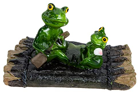 Yardenfun Pool Simulierter Frosch Froschdekor Froschfiguren Statuen Für Außenbereich Frosch Gartenstatue Willkommensstatue Froschdekorationen Harz Frösche Ornament Frösche Statue