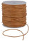 1mm Waxed Cord for Bracelet and Necklace Making - Durable Macrame Cord, Scoobies Strings, and Leather Necklace Cord - Perfect Bracelet String for Beads and Friendship Bracelets String - (Tan,5m)