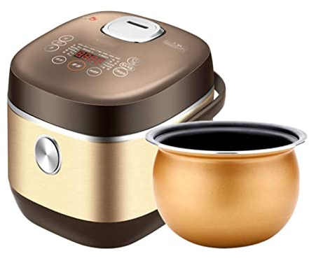 oUyOo Rice Cooker with Induction Heating (IH) And Ceramic Bowl, 7Stage Cooking Program, 10 Multicooker Functions, LED Display (4-5 Litre) 220-240V,4L