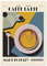 Cappuccino Caffe Latte Retro Italien Essen Kaffee Poster und Drucke Wand Kunst Leinwand Malerei Wandbilder for Küche Bar Dekor (Color : A, Size : 50X70cm No Framed)