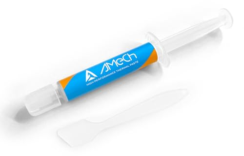 AMeCh SGT-4 Wärmeleitpaste 6 g, Spachtel, Ultimative Wärmeleitpaste für PC, CPU, GPU, Laptops, PS4, alle Kühler