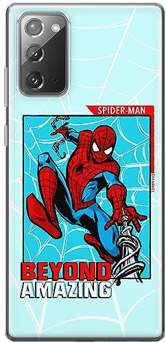 ERT GROUP Handyhülle für Samsung Galaxy Note 20 Original und offiziell Lizenziertes Marvel Muster Spider Man 041 optimal an die Form des Handy angepasst, hülle aus TPU