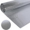 Doppelseitige Aluminiumfolie Isolierung 60 cmx 4.6 m,3mm Dicke Isolierfolie Dämmfolie Reflexionsfolie, Alu-Luftpolsterfolie Heizkörper Isolierung für Fahrzeuge, Dächer, Fenster, Rohre usw