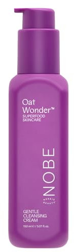 NOBE Oat Wonder Gesichtsreinigungscreme 150 ml – Ecocert-zertifiziert, mild & nicht schäumend – Sanfte Reinigung & Make-up-Entferner für alle Hauttypen