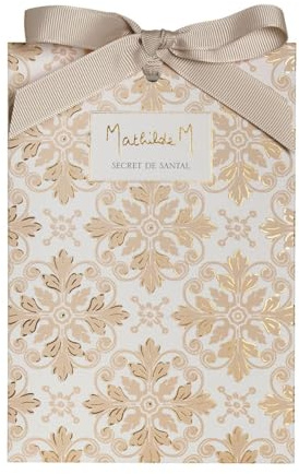 MATHILDE M. Duftbeutel für Schränke, Schubladen, Gepäck und Autos, Duft Secret de Santal