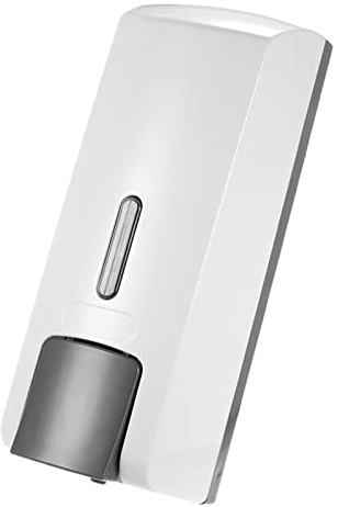 Decdeal 300 ml Seifenspender für die Wand, einfaches Handbuch für Seifenspender, Toilette, Handshampoo, Flüssigseifenzufuhr