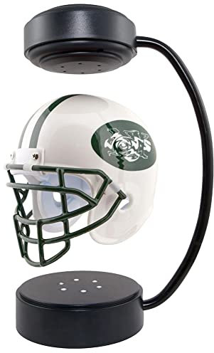 Rotierender schwebender Mini-Helm Football-Sammlerstück Schreibtisch-Ornament tolles Geschenk für Bears-Fans/Cowboys/Männer/Alumni/Rugby-Liebhaber/TG/Weihnachten,Nyj