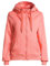 Salzhaut Kapuzenpullover für Damen mit Reißverschluss, Koralle (Groß) (DE/NL/SE/PL, Alphanumerisch, M, Regular, Regular, Coral)