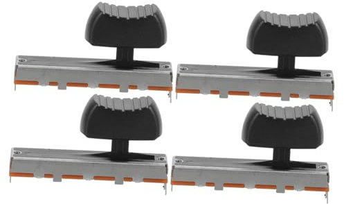 WHAMVOX 4 Stücke Linear Potentiometer 45mm Schiebepotentiometer Lautstärkeregler Für Soundkarte Konsole
