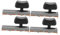 WHAMVOX 4 Stücke Linear Potentiometer 45mm Schiebepotentiometer Lautstärkeregler Für Soundkarte Konsole