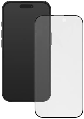 RHINOSHIELD 9H Tempered Glass Screen Protector Compatible with iPhone 16/15 / 14 Pro | High Transparency, Scratch and Blue Light Resistant, 3D Curved Full Coverage, Installation Tool Included