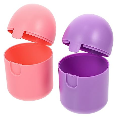 FRCOLOR 2stücke Menstruationstassen Reiniger Dampfsterilisator Box Für Persönliche Bedarfsartikel Für Frauen Kompaktes Design Für Unterwegs