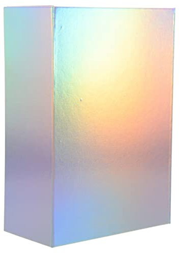 Amosfun Schachtel Band Würfel Karton Präsentation Rechteck Geschenkpapier Aufbewahrung Organizer Verpackung Pappe Bunt