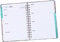 VILLCASE 1 Stück 2024 Agenda 2022 monatlicher Managementplaner Monatsplaner Schulplaner Woche schülerkalender notizbuch mit kalender Zeitplan-Notizblock Planungshandbuch Legierung Black