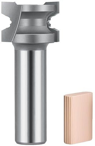 SpeTool Hartmetall-Fräser-Bit, 1/2-Schaft, kompatibel mit Festool Domino Joiner, 6 mm Domino Zapfenschneider für Holzbearbeitung