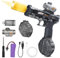 Yaskyly Electric Water Gun with Realistic Led Muzzle Flame Electric Water Pistol Automatic Water Squirt Gun, 350ml Tank, 26-32Ft Range For Summer Outdoor Pool Beach Party Toys Gift for Adults Kids